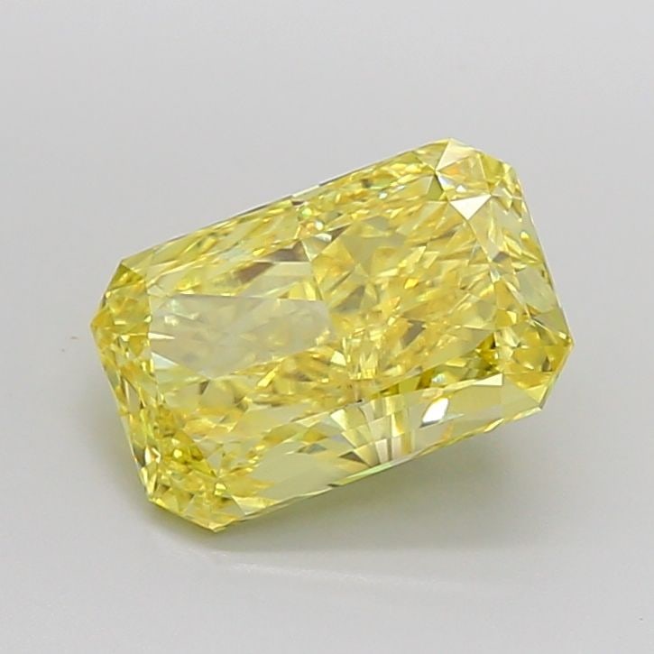 Loose Diamond - RADIANT 2.89ct Fancy Vivid Yellow VVS2 (1 of 1)
