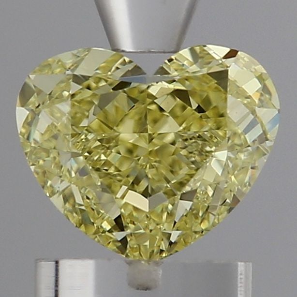 Loose Diamond - HEART 1.31ct Fancy Intense Yellow VS2: Loose Diamond - HEART 1.31ct Fancy Intense Yellow VS2 Source: This is a real non-mined Diamond that has been grown in a lab Shape: HEART Carats: 1.31 Color: Fancy Intense Yellow Certification: IGI Vid