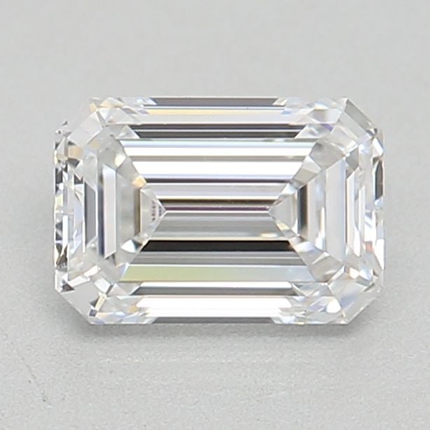 Loose Diamond - EMERALD 0.54ct E VVS1: Loose Diamond - EMERALD 0.54ct E VVS1 Source: This is a real non-mined Diamond that has been grown in a lab Shape: EMERALD Carats: 0.54 Color: E Clarity: VVS1 Certification: IGI Video: