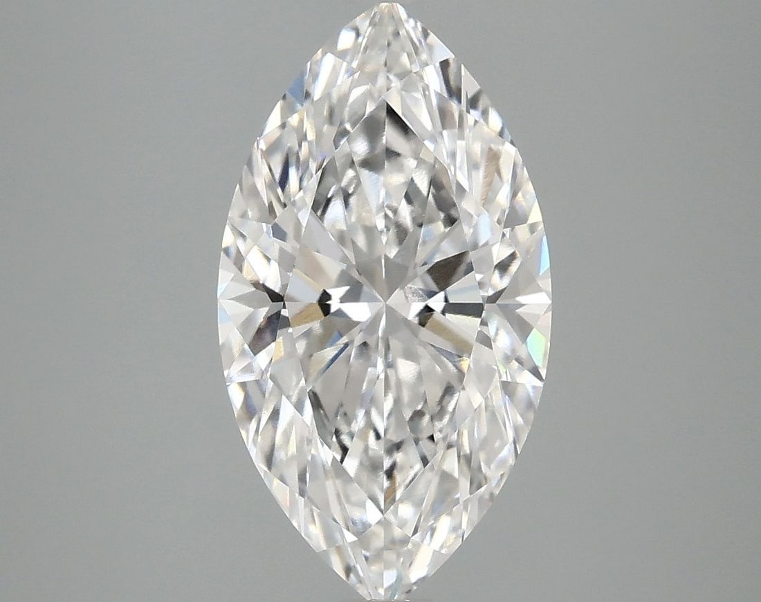 Loose Diamond - MARQUISE 3.02ct E VVS2: Loose Diamond - MARQUISE 3.02ct E VVS2 Source: This is a real non-mined Diamond that has been grown in a lab Shape: MARQUISE Carats: 3.02 Color: E Clarity: VVS2 Certification: IGI Video: