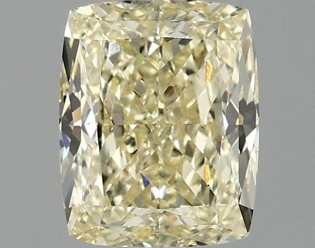 Loose Diamond - CUSHION MODIFIED 1.59ct Fancy Vivid Yellow VS1: Loose Diamond - CUSHION MODIFIED 1.59ct Fancy Vivid Yellow VS1 Source: This is a real non-mined Diamond that has been grown in a lab Shape: CUSHION MODIFIED Carats: 1.59 Color: Fancy Vivid Yellow Cert