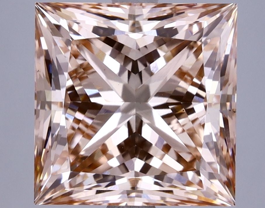 Loose Diamond - PRINCESS 5.38ct Fancy Intense Pink VS1 (1 of 1)