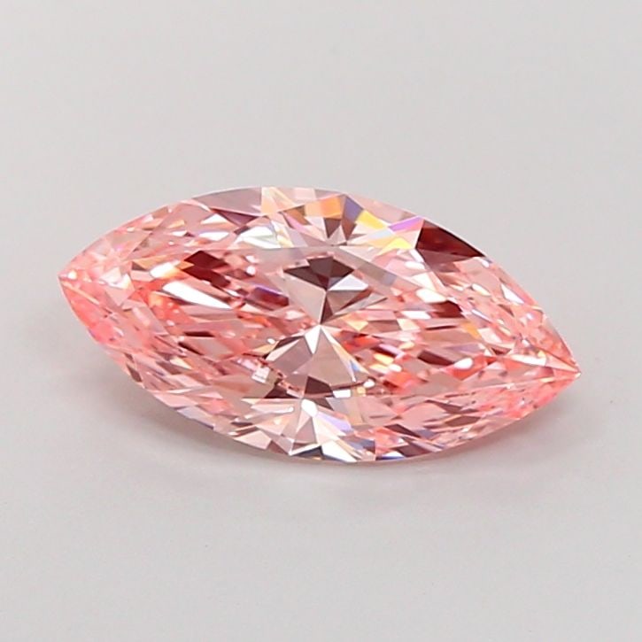 Loose Diamond - MARQUISE 3.01ct Fancy Vivid Pink VVS2: Loose Diamond - MARQUISE 3.01ct Fancy Vivid Pink VVS2 Source: This is a real non-mined Diamond that has been grown in a lab Shape: MARQUISE Carats: 3.01 Color: Fancy Vivid Pink Certification: IGI Vide