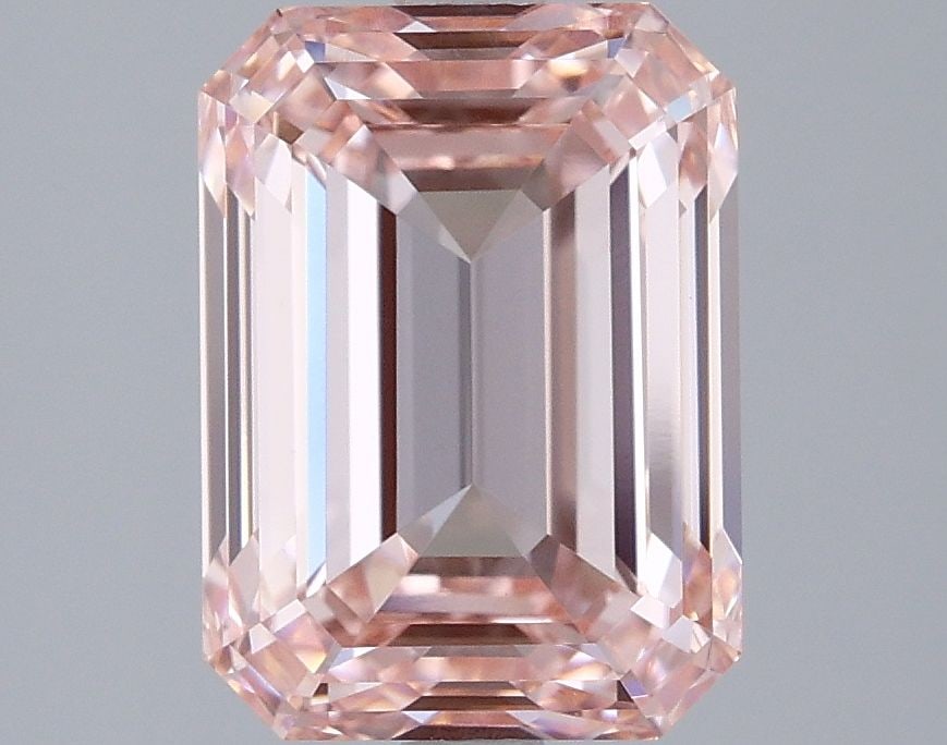 Loose Diamond - EMERALD 4.06ct Fancy Intense Pink VS1 (1 of 1)