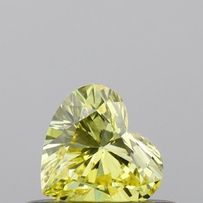 Loose Diamond - HEART 0.3ct Fancy Vivid Yellow VS1: Loose Diamond - HEART 0.3ct Fancy Vivid Yellow VS1 Source: This is a real non-mined Diamond that has been grown in a lab Shape: HEART Carats: 0.3 Color: Fancy Vivid Yellow Certification: IGI Video: