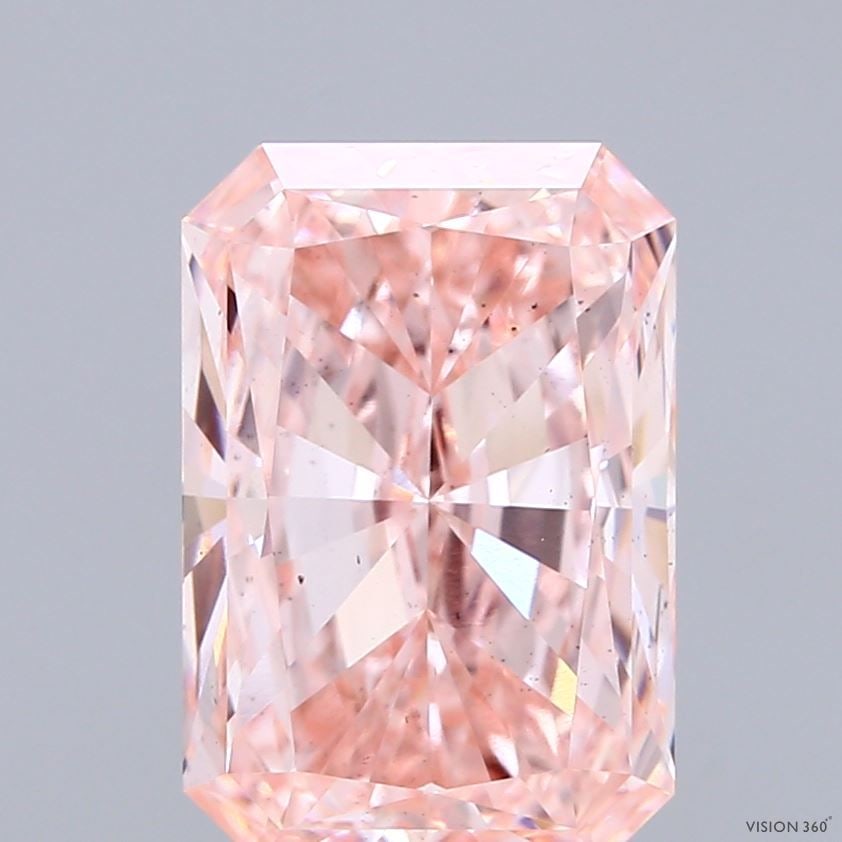 Loose Diamond - RADIANT 3.53ct Fancy Intense Pink VS2: Loose Diamond - RADIANT 3.53ct Fancy Intense Pink VS2 Source: This is a real non-mined Diamond that has been grown in a lab Shape: RADIANT Carats: 3.53 Color: Fancy Intense Pink Certification: IGI