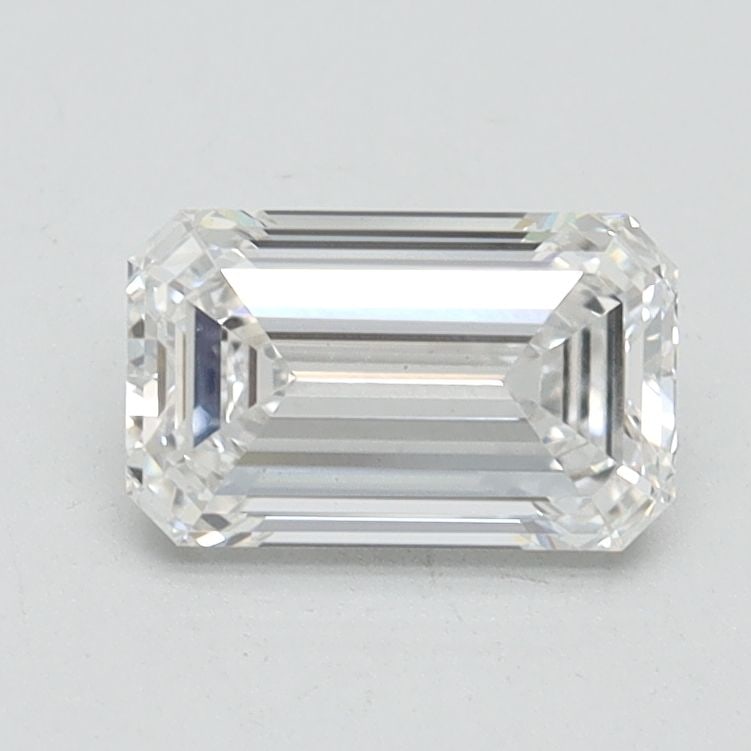 Loose Diamond - EMERALD 1.03ct E VS1: Loose Diamond - EMERALD 1.03ct E VS1 Source: This is a real non-mined Diamond that has been grown in a lab Shape: EMERALD Carats: 1.03 Color: E Clarity: VS1 Certification: IGI Video: