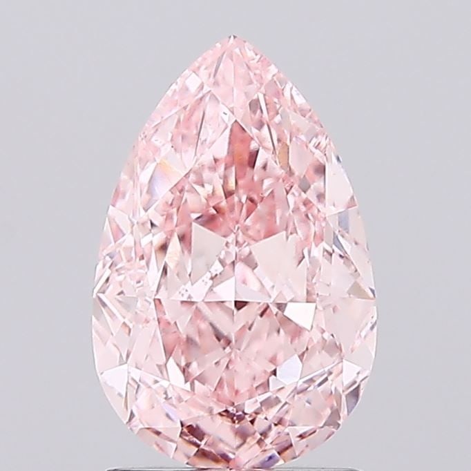 Loose Diamond - PEAR 1.87ct Fancy Vivid Pink VS1: Loose Diamond - PEAR 1.87ct Fancy Vivid Pink VS1 Source: This is a real non-mined Diamond that has been grown in a lab Shape: PEAR Carats: 1.87 Color: Fancy Vivid Pink Certification: IGI Video: