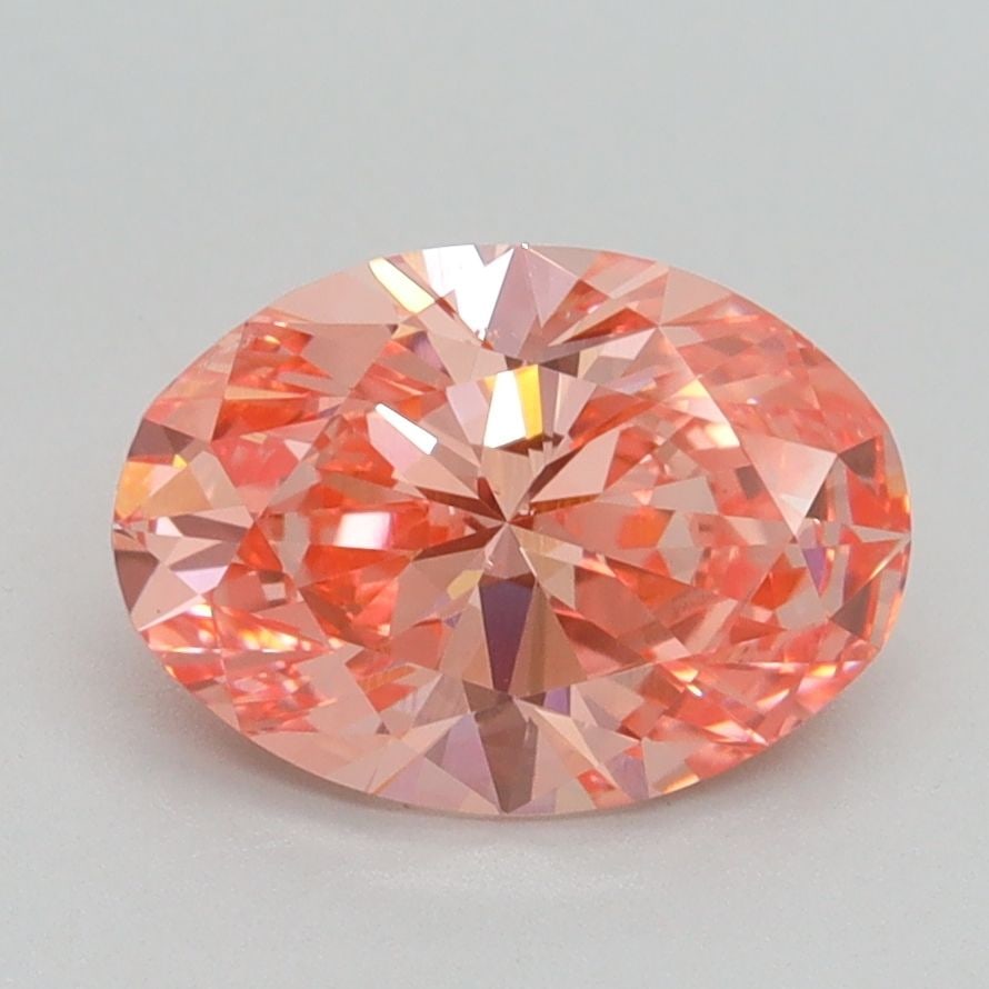 Loose Diamond - OVAL 1.83ct Fancy Vivid Pink VS2: Loose Diamond - OVAL 1.83ct Fancy Vivid Pink VS2 Source: This is a real non-mined Diamond that has been grown in a lab Shape: OVAL Carats: 1.83 Color: Fancy Vivid Pink Certification: IGI Video: