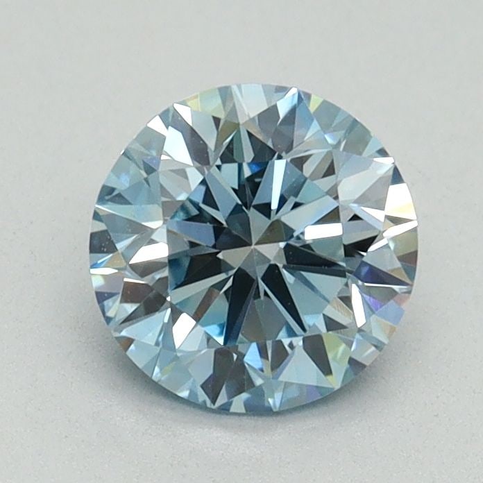 Loose Diamond - ROUND 1.03ct Fancy Intense Blue VVS2: Loose Diamond - ROUND 1.03ct Fancy Intense Blue VVS2 Source: This is a real non-mined Diamond that has been grown in a lab Shape: ROUND Carats: 1.03 Color: Fancy Intense Blue Certification: IGI Video: