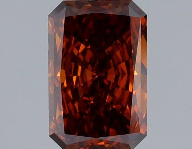 Loose Diamond - RADIANT 1.06ct Fancy Deep Orange VS1: Loose Diamond - RADIANT 1.06ct Fancy Deep Orange VS1 Source: This is a real non-mined Diamond that has been grown in a lab Shape: RADIANT Carats: 1.06 Color: Fancy Deep Orange Certification: IGI Video