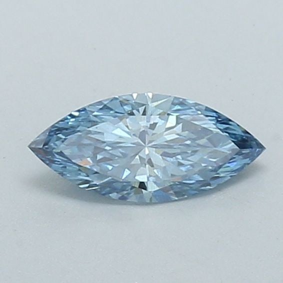 Loose Diamond - MARQUISE 0.52ct Fancy Vivid Blue VS1: Loose Diamond - MARQUISE 0.52ct Fancy Vivid Blue VS1 Source: This is a real non-mined Diamond that has been grown in a lab Shape: MARQUISE Carats: 0.52 Color: Fancy Vivid Blue Certification: NONE Vide