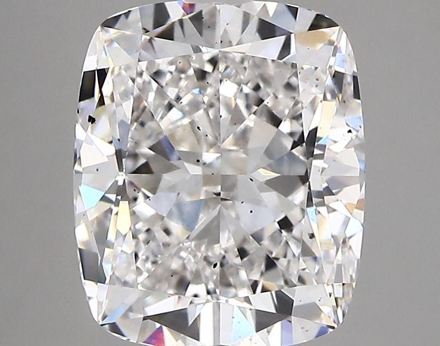 Loose Diamond - CUSHION MODIFIED 3.98ct F SI1: Loose Diamond - CUSHION MODIFIED 3.98ct F SI1 Source: This is a real non-mined Diamond that has been grown in a lab Shape: CUSHION MODIFIED Carats: 3.98 Color: F Clarity: SI1 Certification: IGI Video: