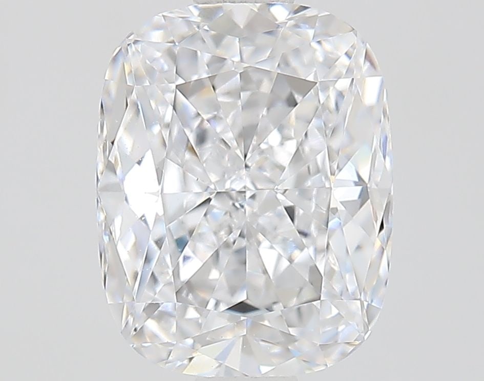 Loose Diamond - CUSHION MODIFIED 1.59ct D VVS2: Loose Diamond - CUSHION MODIFIED 1.59ct D VVS2 Source: This is a real non-mined Diamond that has been grown in a lab Shape: CUSHION MODIFIED Carats: 1.59 Color: D Clarity: VVS2 Certification: IGI Vide