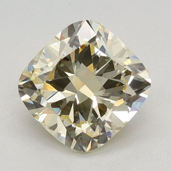 Loose Diamond - CUSHION BRILLIANT 1.05ct Fancy Yellow VVS2: Loose Diamond - CUSHION BRILLIANT 1.05ct Fancy Yellow VVS2 Source: This is a real non-mined Diamond that has been grown in a lab Shape: CUSHION BRILLIANT Carats: 1.05 Color: Fancy Yellow Certification