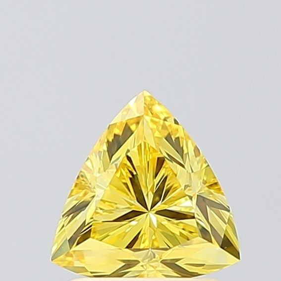 Loose Diamond - TRIANGULAR 1.05ct Fancy Vivid Yellow VVS2 (1 of 1)