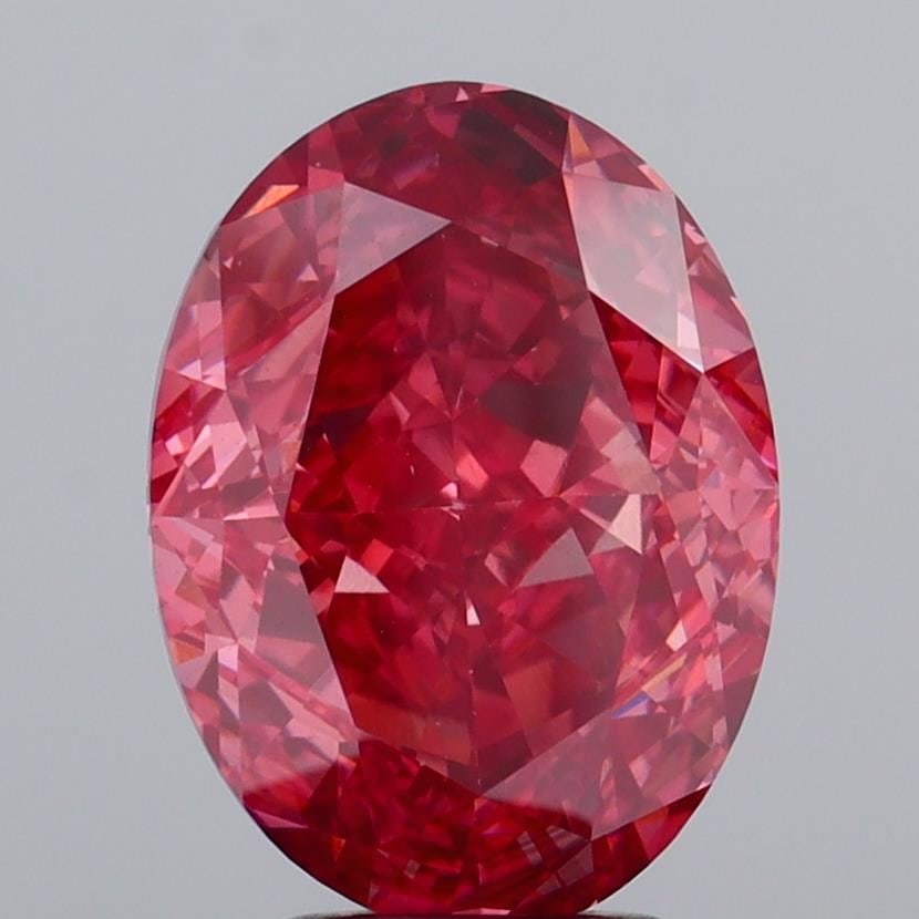 Loose Diamond - CUSHION MODIFIED 5.13ct Fancy Vivid Pink VS2 (1 of 1)