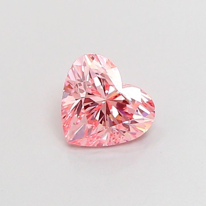 Loose Diamond - HEART 1.01ct Fancy Vivid Pink VVS2: Loose Diamond - HEART 1.01ct Fancy Vivid Pink VVS2 Source: This is a real non-mined Diamond that has been grown in a lab Shape: HEART Carats: 1.01 Color: Fancy Vivid Pink Certification: IGI Video: