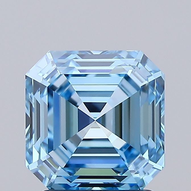 Loose Diamond - ASSCHER 1.75ct Fancy Vivid Blue VVS1 (1 of 1)