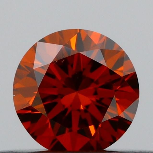 Loose Diamond - ROUND 0.28ct Fancy Deep Orange VS1: Loose Diamond - ROUND 0.28ct Fancy Deep Orange VS1 Source: This is a real non-mined Diamond that has been grown in a lab Shape: ROUND Carats: 0.28 Color: Fancy Deep Orange Certification: IGI Video: