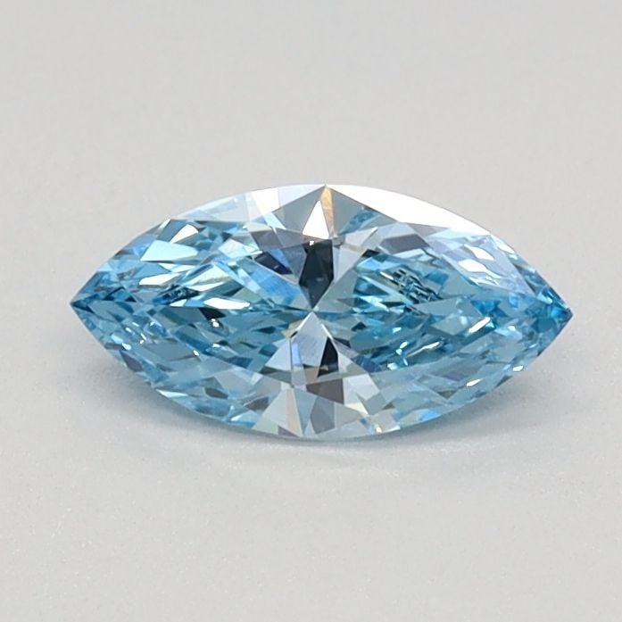 Loose Diamond - MARQUISE 0.32ct Fancy Vivid Blue VS1: Loose Diamond - MARQUISE 0.32ct Fancy Vivid Blue VS1 Source: This is a real non-mined Diamond that has been grown in a lab Shape: MARQUISE Carats: 0.32 Color: Fancy Vivid Blue Certification: IGI Video