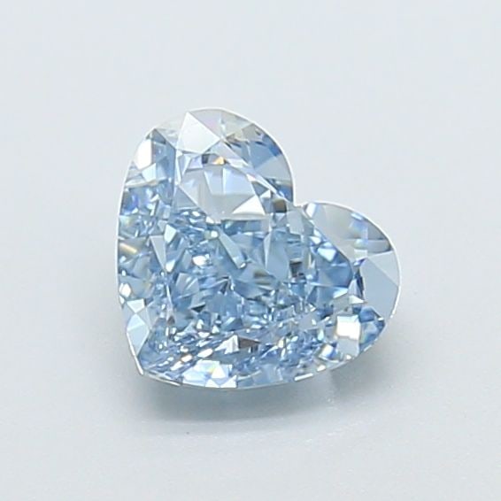 Loose Diamond - HEART 1.32ct Fancy Vivid Blue IF: Loose Diamond - HEART 1.32ct Fancy Vivid Blue IF Source: This is a real non-mined Diamond that has been grown in a lab Shape: HEART Carats: 1.32 Color: Fancy Vivid Blue Certification: IGI Video: