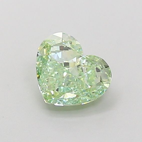 Loose Diamond - HEART 1.12ct Fancy Vivid Green VS1: Loose Diamond - HEART 1.12ct Fancy Vivid Green VS1 Source: This is a real non-mined Diamond that has been grown in a lab Shape: HEART Carats: 1.12 Color: Fancy Vivid Green Certification: IGI Video: