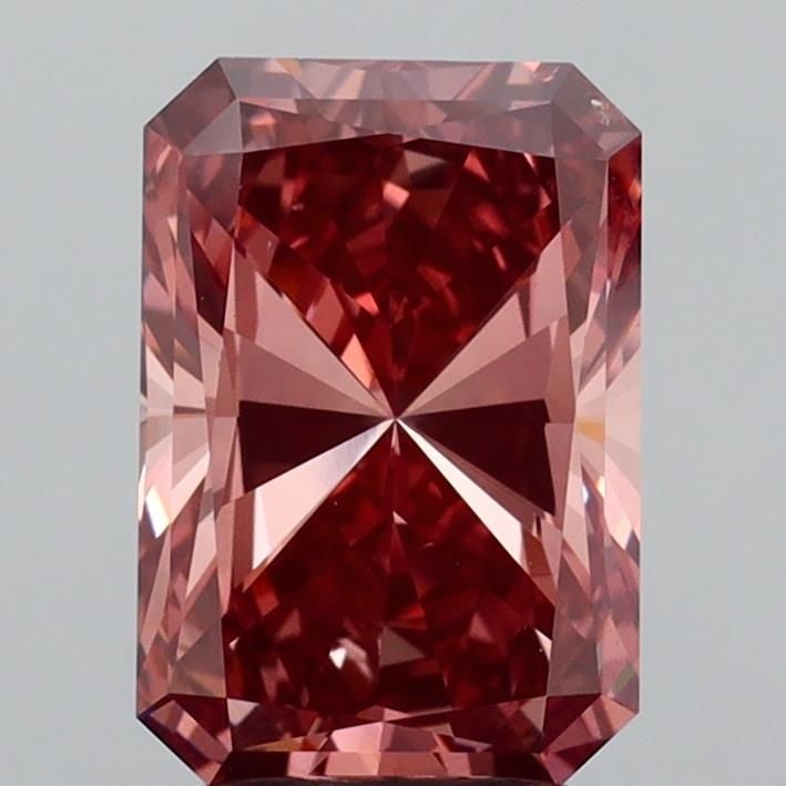 Loose Diamond - RADIANT 3.17ct Fancy Intense Brown Pink VS2 (1 of 1)