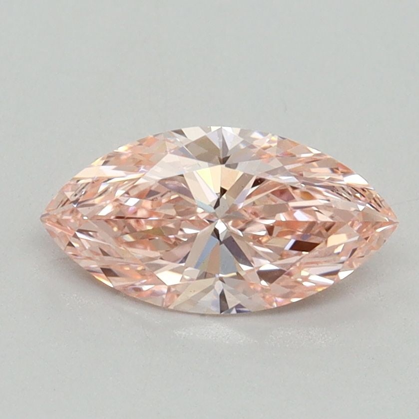 Loose Diamond - MARQUISE 0.92ct Fancy Vivid Pink VS1: Loose Diamond - MARQUISE 0.92ct Fancy Vivid Pink VS1 Source: This is a real non-mined Diamond that has been grown in a lab Shape: MARQUISE Carats: 0.92 Color: Fancy Vivid Pink Certification: IGI Video