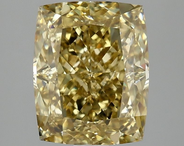 Loose Diamond - CUSHION MODIFIED 3.04ct Fancy Intense Yellow VS1 (1 of 1)