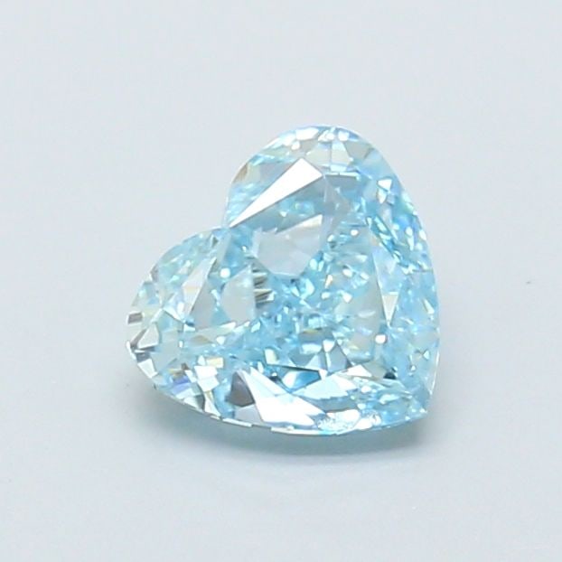 Loose Diamond - HEART 1.01ct Fancy Intense Blue VVS2: Loose Diamond - HEART 1.01ct Fancy Intense Blue VVS2 Source: This is a real non-mined Diamond that has been grown in a lab Shape: HEART Carats: 1.01 Color: Fancy Intense Blue Certification: IGI Video: