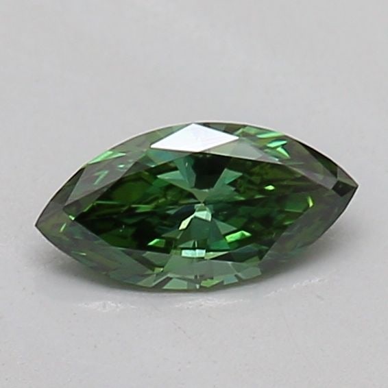 Loose Diamond - MARQUISE 0.2ct Fancy Vivid Green VS1: Loose Diamond - MARQUISE 0.2ct Fancy Vivid Green VS1 Source: This is a real non-mined Diamond that has been grown in a lab Shape: MARQUISE Carats: 0.2 Color: Fancy Vivid Green Certification: IGI Video