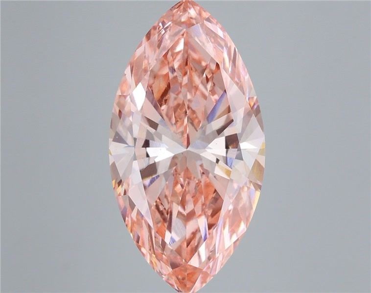 Loose Diamond - MARQUISE 6.11ct Fancy Vivid Pink VS1: Loose Diamond - MARQUISE 6.11ct Fancy Vivid Pink VS1 Source: This is a real non-mined Diamond that has been grown in a lab Shape: MARQUISE Carats: 6.11 Color: Fancy Vivid Pink Certification: IGI Video
