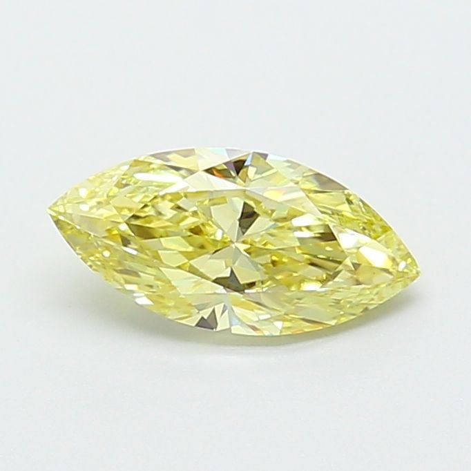 Loose Diamond - MARQUISE 1.0ct Fancy Vivid Yellow VS1: Loose Diamond - MARQUISE 1.0ct Fancy Vivid Yellow VS1 Source: This is a real non-mined Diamond that has been grown in a lab Shape: MARQUISE Carats: 1.0 Color: Fancy Vivid Yellow Certification: NONE Vi