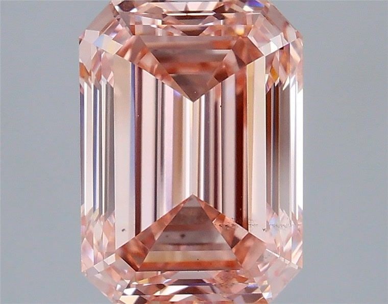 Loose Diamond - EMERALD 3.01ct Fancy Intense Pink VS2 (1 of 1)