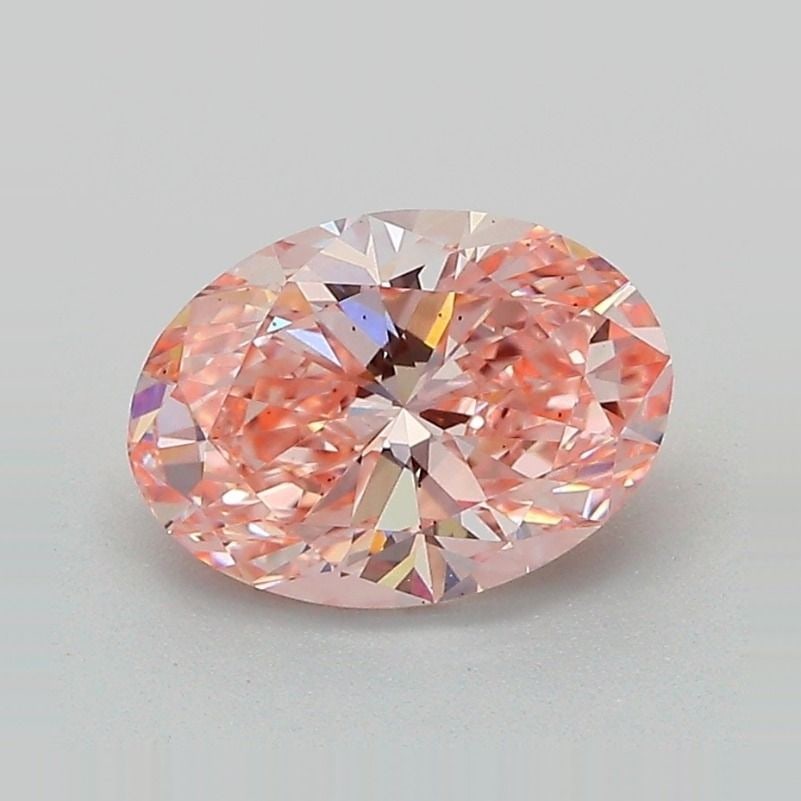 Loose Diamond - OVAL 1.52ct Fancy Vivid Pink VS2: Loose Diamond - OVAL 1.52ct Fancy Vivid Pink VS2 Source: This is a real non-mined Diamond that has been grown in a lab Shape: OVAL Carats: 1.52 Color: Fancy Vivid Pink Certification: IGI Video: