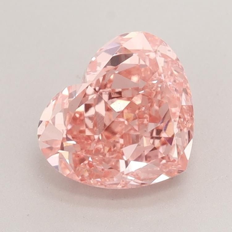 Loose Diamond - HEART 1.8ct Fancy Vivid Pink VS2: Loose Diamond - HEART 1.8ct Fancy Vivid Pink VS2 Source: This is a real non-mined Diamond that has been grown in a lab Shape: HEART Carats: 1.8 Color: Fancy Vivid Pink Certification: IGI Video: