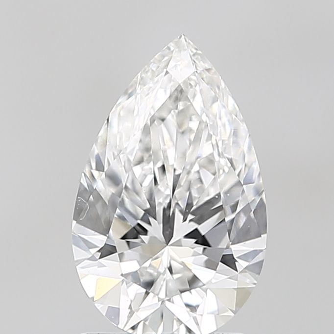 Loose Diamond - PEAR 2.05ct F VS1: Loose Diamond - PEAR 2.05ct F VS1 Source: This is a real non-mined Diamond that has been grown in a lab Shape: PEAR Carats: 2.05 Color: F Clarity: VS1 Certification: IGI Video: