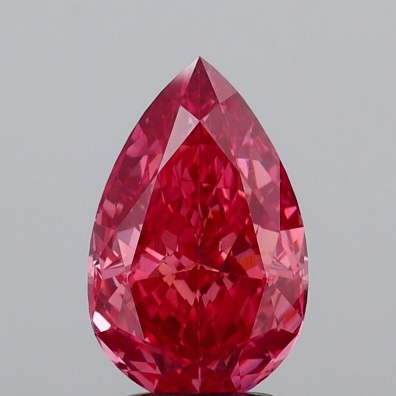 Loose Diamond - PEAR 3.06ct Fancy Vivid Pink VS1: Loose Diamond - PEAR 3.06ct Fancy Vivid Pink VS1 Source: This is a real non-mined Diamond that has been grown in a lab Shape: PEAR Carats: 3.06 Color: Fancy Vivid Pink Certification: IGI Video: