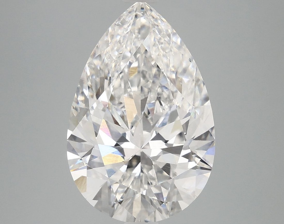 Loose Diamond - PEAR 5.1ct E VS1: Loose Diamond - PEAR 5.1ct E VS1 Source: This is a real non-mined Diamond that has been grown in a lab Shape: PEAR Carats: 5.1 Color: E Clarity: VS1 Certification: IGI Video: