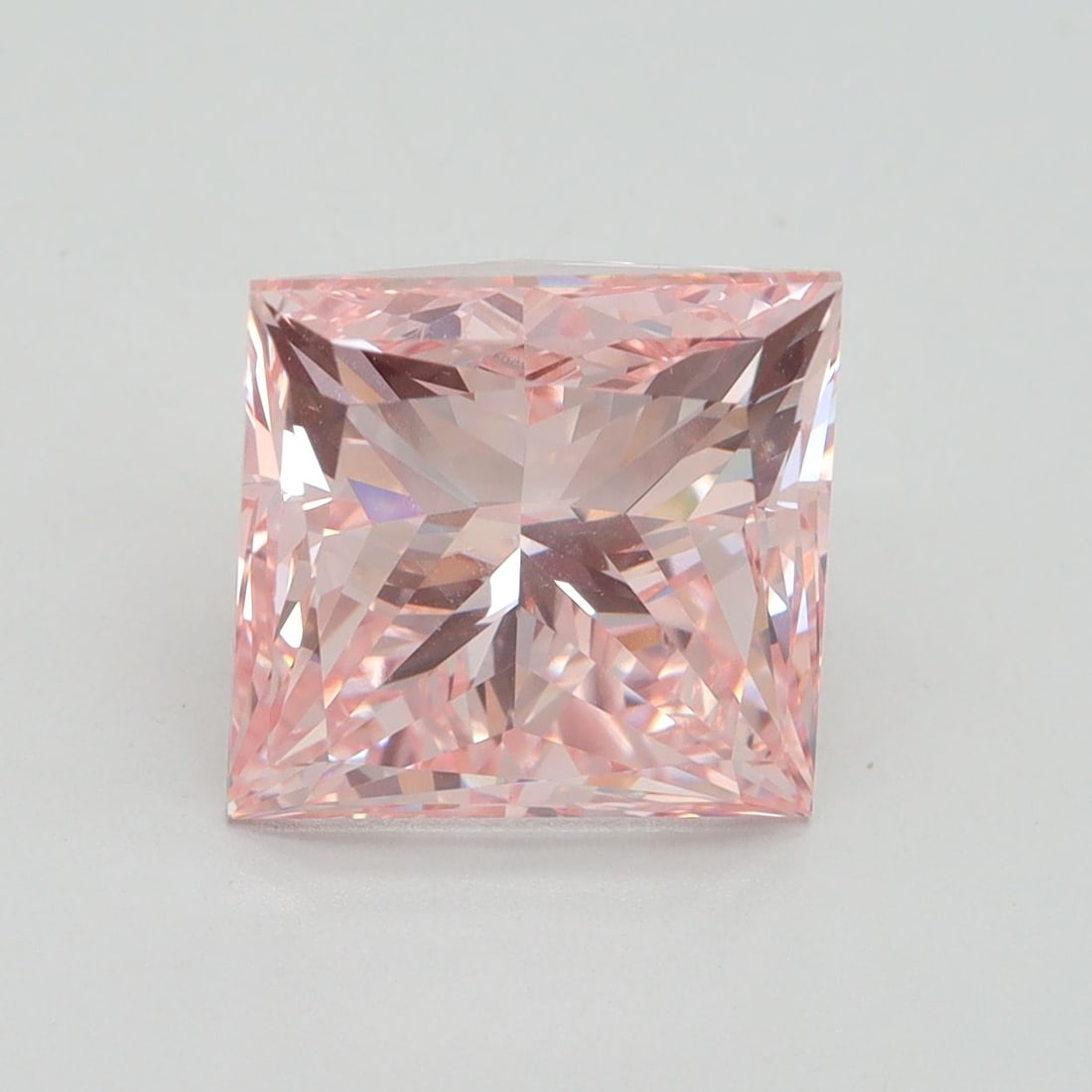 Loose Diamond - PRINCESS 5.01ct Fancy Intense Pink VS1 (1 of 1)