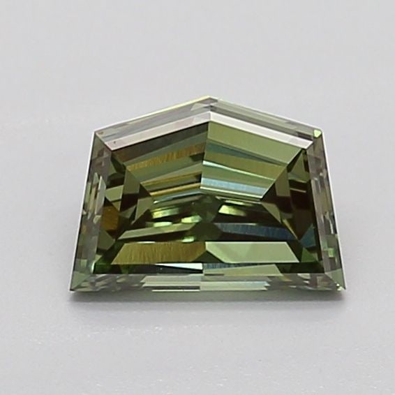 Loose Diamond - PENTAGONAL 0.72ct Fancy Vivid Green VS1: Loose Diamond - PENTAGONAL 0.72ct Fancy Vivid Green VS1 Source: This is a real non-mined Diamond that has been grown in a lab Shape: PENTAGONAL Carats: 0.72 Color: Fancy Vivid Green Certification: