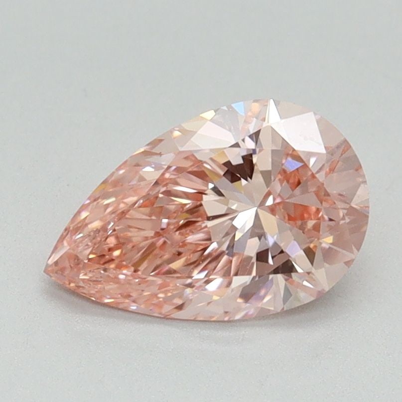 Loose Diamond - PEAR 1.07ct Fancy Intense Pink VS1: Loose Diamond - PEAR 1.07ct Fancy Intense Pink VS1 Source: This is a real non-mined Diamond that has been grown in a lab Shape: PEAR Carats: 1.07 Color: Fancy Intense Pink Certification: IGI Video:
