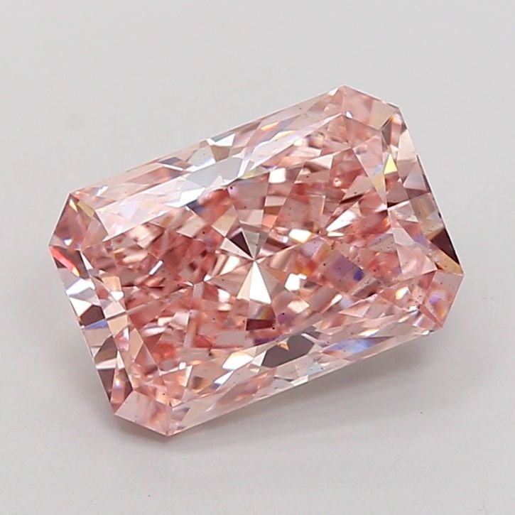 Loose Diamond - RADIANT 3.07ct Fancy Intense Pink SI1 (1 of 1)