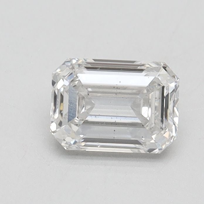 Loose Diamond - EMERALD 0.7ct F SI1: Loose Diamond - EMERALD 0.7ct F SI1 Source: This is a real non-mined Diamond that has been grown in a lab Shape: EMERALD Carats: 0.7 Color: F Clarity: SI1 Certification: IGI Video: