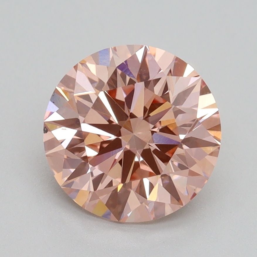 Ideal Loose Diamond - ROUND 2.01ct Fancy Intense Pink VS2: Ideal Loose Diamond - ROUND 2.01ct Fancy Intense Pink VS2 Source: This is a real non-mined Diamond that has been grown in a lab Shape: ROUND Carats: 2.01 Color: Fancy Intense Pink Certification: IGI V