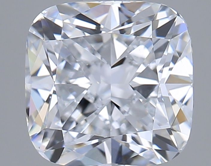 Loose Diamond - CUSHION MODIFIED 2.02ct D VVS2: Loose Diamond - CUSHION MODIFIED 2.02ct D VVS2 Source: This is a real non-mined Diamond that has been grown in a lab Shape: CUSHION MODIFIED Carats: 2.02 Color: D Clarity: VVS2 Certification: IGI Vide