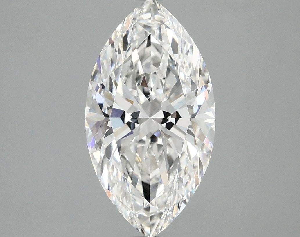 Loose Diamond - MARQUISE 2.08ct F VVS1: Loose Diamond - MARQUISE 2.08ct F VVS1 Source: This is a real non-mined Diamond that has been grown in a lab Shape: MARQUISE Carats: 2.08 Color: F Clarity: VVS1 Certification: IGI Video: