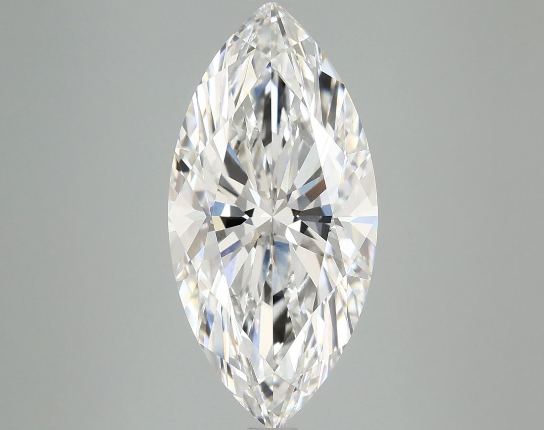 Loose Diamond - MARQUISE 5.1ct E VVS2: Loose Diamond - MARQUISE 5.1ct E VVS2 Source: This is a real non-mined Diamond that has been grown in a lab Shape: MARQUISE Carats: 5.1 Color: E Clarity: VVS2 Certification: IGI Video: