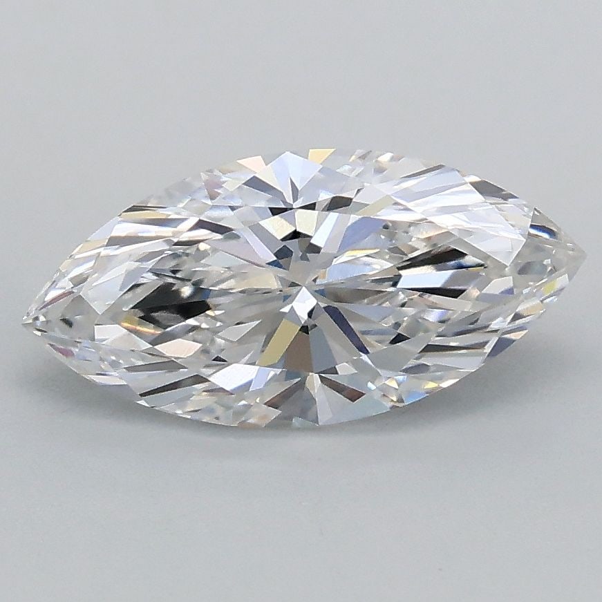 Loose Diamond - MARQUISE 1.07ct E VVS2: Loose Diamond - MARQUISE 1.07ct E VVS2 Source: This is a real non-mined Diamond that has been grown in a lab Shape: MARQUISE Carats: 1.07 Color: E Clarity: VVS2 Certification: IGI Video:
